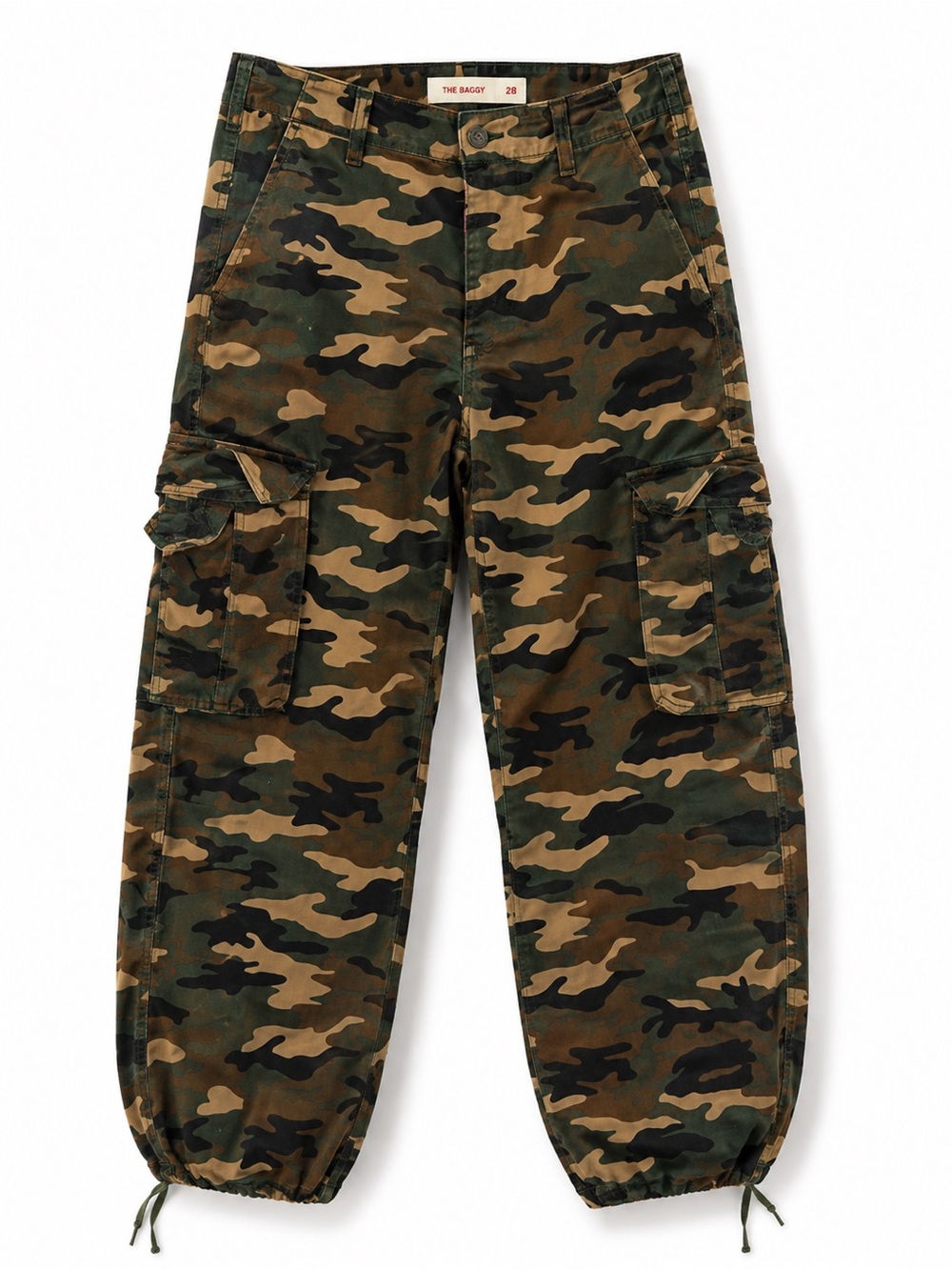 Levi’s ‘94 Baggy Camo Cargo Pants Size 28 Y2K Streetwear NWOT
